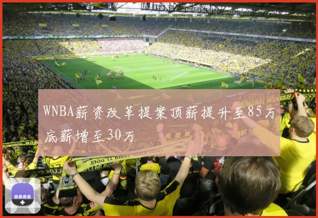 WNBA薪资改革提案顶薪提升至85万底薪增至30万
