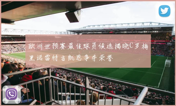 欧洲世预赛最佳球员候选揭晓C罗梅里诺雷特吉凯恩争夺荣誉